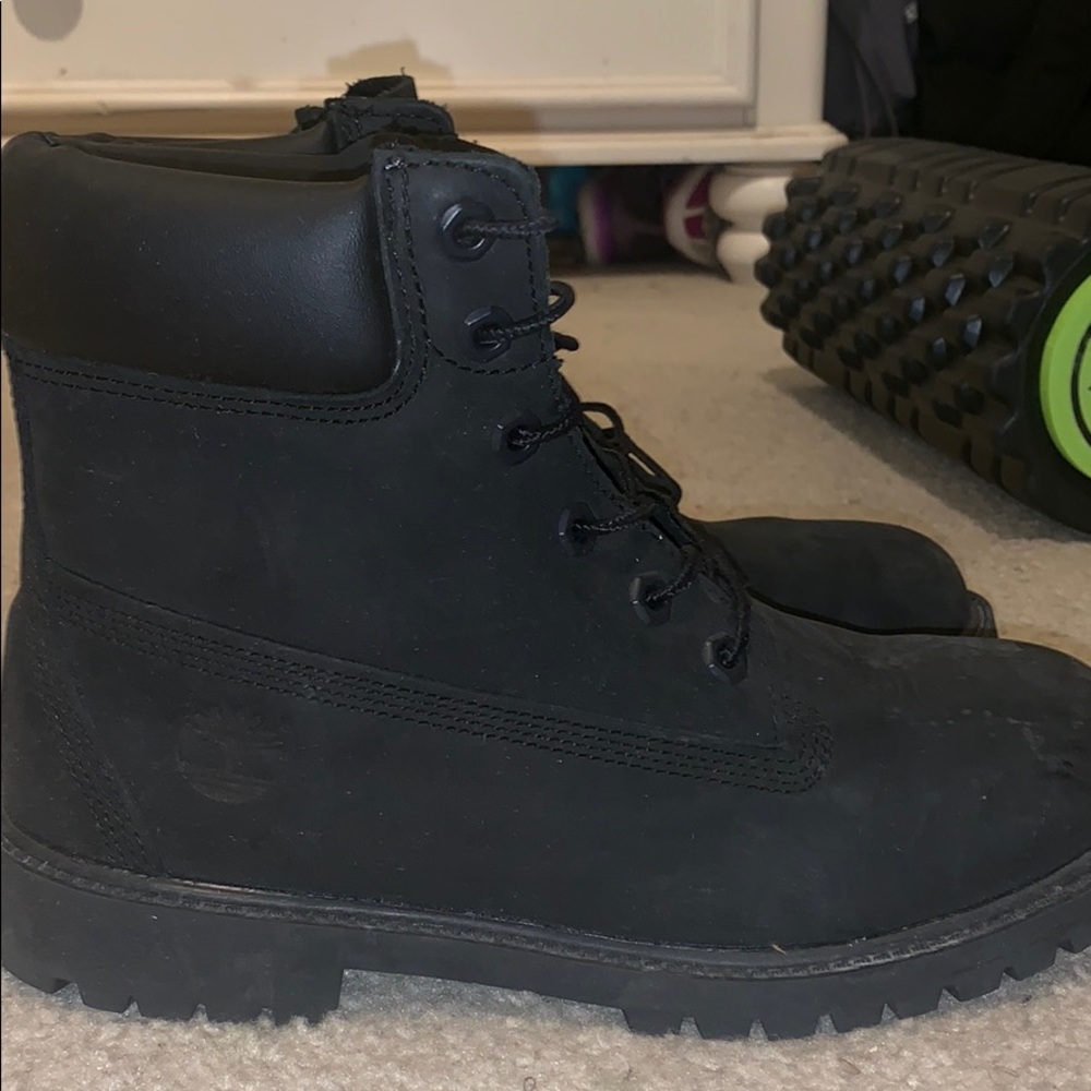 Black 6-Inch waterproof Timberland Boots